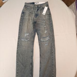 BDG by Urban Outfitters cowboy jeans distressed denim. Sizes 24, 25, 29, 30 $40